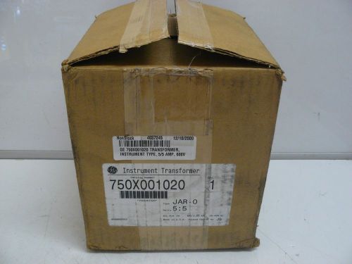 New ge 750x001020 instrument transformer type jar-0 5:5 ratio for sale