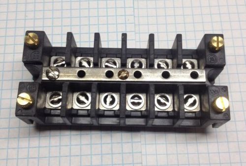 Ge eb27b06s busway terminal block; 30 amp, 600 v free shipping for sale