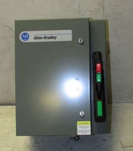 Allen bradley 1494g-bf3n 30a enclosed dissconnect safety switch for sale
