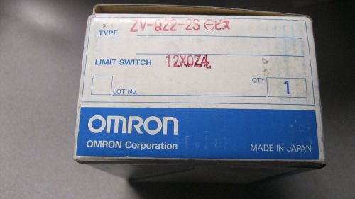 Omron zv-q22-2s flange mount roller plunger limit switch, bnib for sale