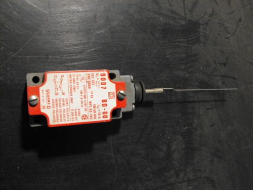 Used Sq. D Limit Switch, Class 9007,  BD-60