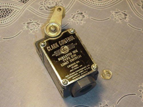 Clark Control Limit Switch Type DM Max Voltage 600V Cat. No. 12DML NEW!