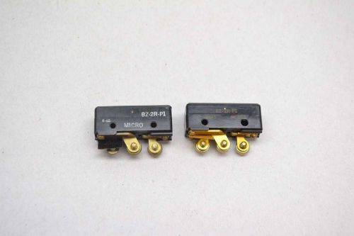LOT 2 NEW HONEYWELL BZ-2R-P1 MICROSWITCH SNAP SWITCH 250V-AC 15A D432488