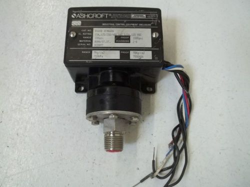 ASHCROFT B464BXFMG606 PRESSURE SWITCH 100PSI *USED*