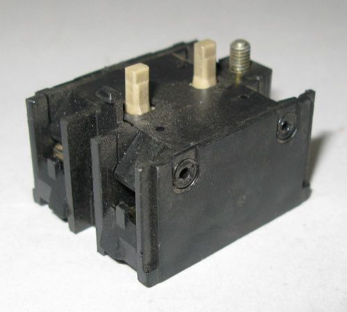 General electric 080 series push button contact block 1no/1nc 080-b11v nnb for sale