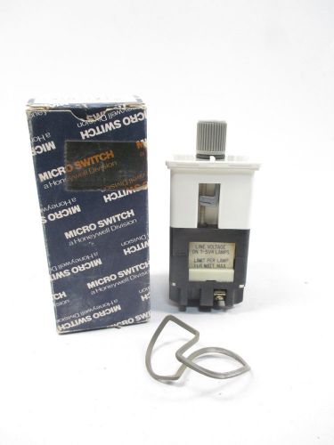 NEW MICRO SWITCH 910RFD031 3 POSITION ROTARY SWITCH D475486