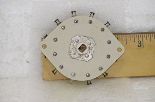 Rotary Switch Platter Wafer Deck 12-Position P/N 600153-616-002 New Old Stock
