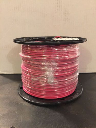 12 AWG Solid Copper THHN Wire 500&#039; Spool Red