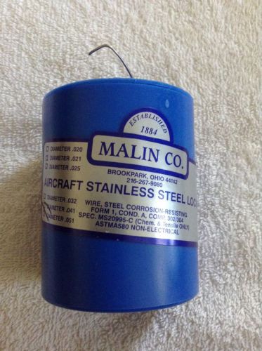 .041 Safety Wire - Malin Co - 1lb Roll