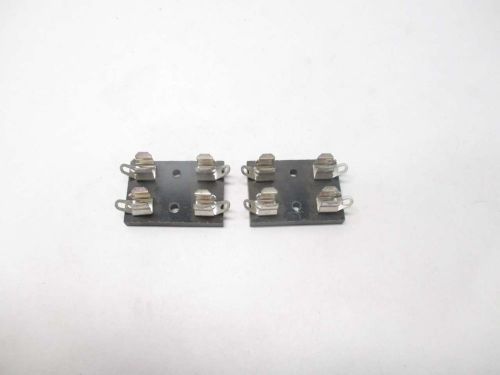 Lot 2 new littelfuse 1-5/8 x 1-1/8 in 2p fuse block d479345 for sale