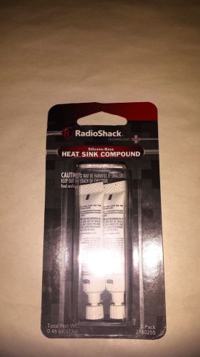 Radio shack silicone base heat sink compound 2pk. - 276-0255 for sale