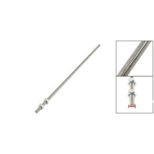 320mm x m8 stainless steel thread bar stock rod silver tone xmas gift for sale