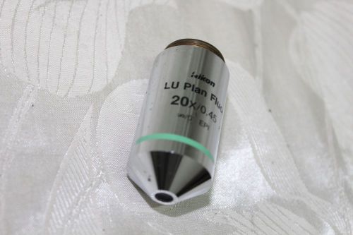 Nikon LU Plan Fluor 20x/0.45 Microscope Objective