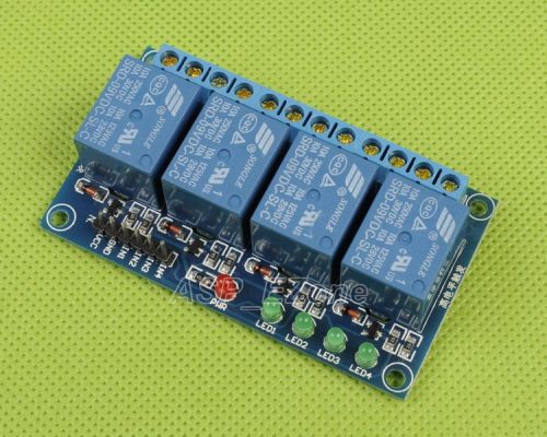 9V 4-Channel Relay Module High Level Triger Relay shield for Arduino