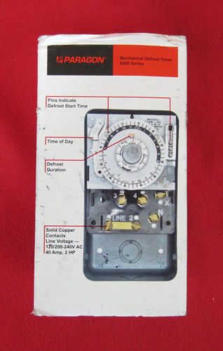 New paragon mechanical defrost timer 8000 series 8141-00 #w2 for sale