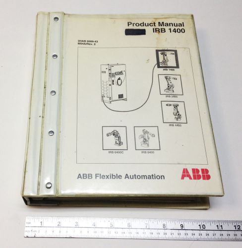 ABB Robot Manual 3HAB0009-43 IRB1400 M94 Product Manual