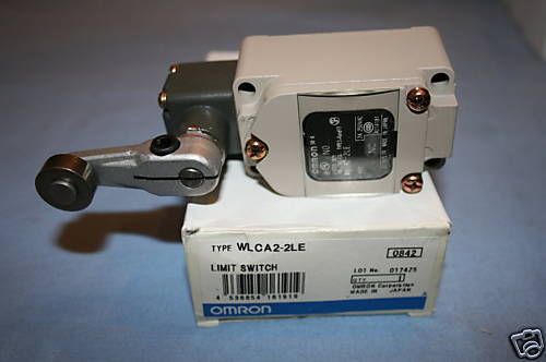 New omron roller limit switch wlca2-2le   bnib for sale