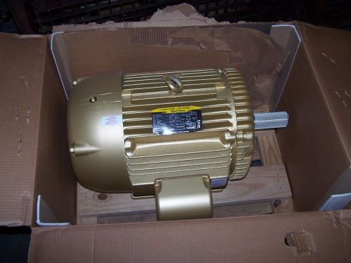 NEW BALDOR 40 HP ELECTRIC MOTOR 230/460 VAC 1775 RPM 324T FRAME 3 PHASE