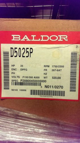 Baldor d5025p for sale