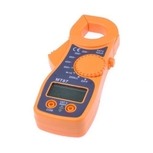 LCD Auto Digital Multimeter Electronic Voltage Current Tester AC/DC Clamp Meter