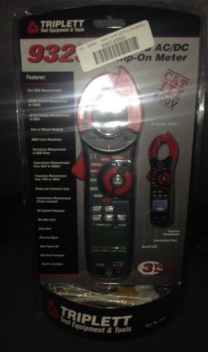 Triplett 9325 true rms ac/dc clamp-on meter for sale