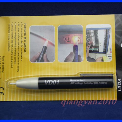 AC Electric Voltage Detector Sensor Tester Pen 90~1000V Y5