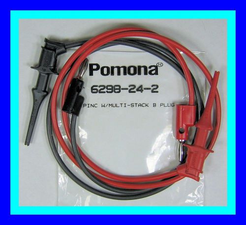 Pomona 6298 MiniPincer Test Leads, Safer than MiniGrabbers on Crowded PC Boards