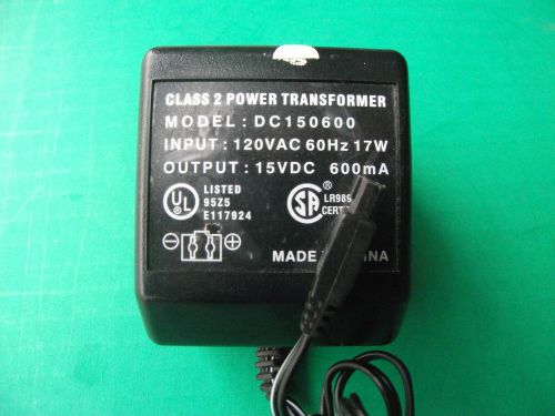 AC Power Adapter Supply DIRECT PLUG-IN DC150600 Multi Purpose Electronics