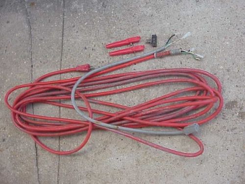 Floor Buffer 50&#039; Wire + Motor Cable + Handles + Switch Cable Cord Parts Repair