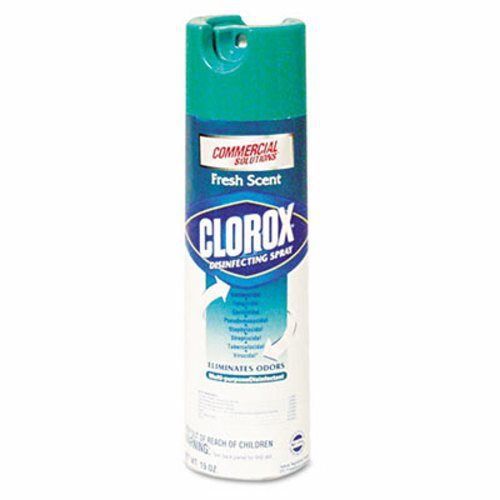 Clorox Disinfectant Spray, 19 oz Aerosol, 12/Carton (CLO38504CT)