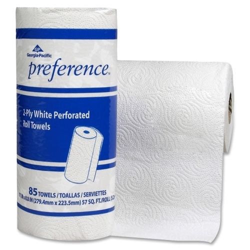Georgia-Pacific Preference Roll Towel - 2 Ply - 85 Per Roll - 15 Rolls - 11&#034;x8&#034;