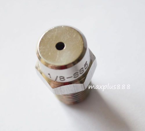 2pcs stainless steel cone spray nozzle 1/8&#034; bspt 65°  for high pressure cleaning for sale