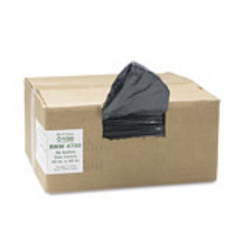 Recycled 1.25mil Can Liners, 56 Gallon Capacity, 100 per Carton