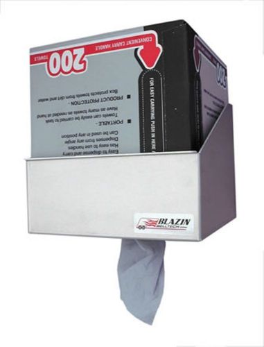 Aluminum Wall Mount Towel Dispenser Holder for SHOP, RACE TRAILER, RV, GARAGE