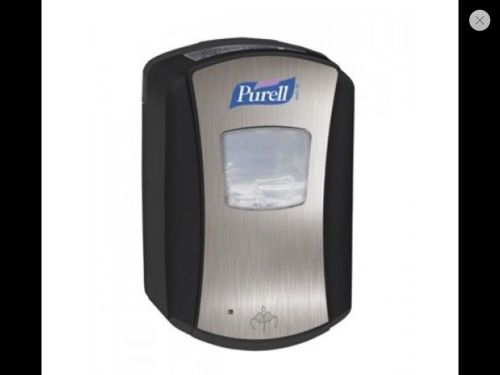 Gojo 132804 purell hands free sanitize dispenser black/chrome free shipping for sale