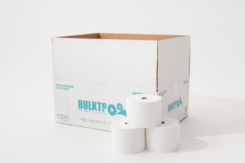 1 Case (24 Rolls) 2500 Sheet Small Core Toilet Paper Free Shipping