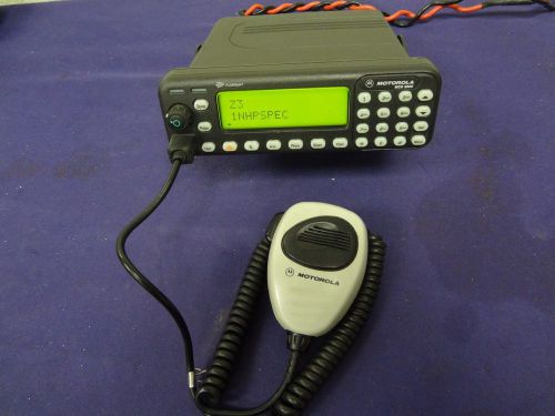 Motorola MCS2000 Model III 800Mhz M01HX+834W Mobile Radio W/ Microphone