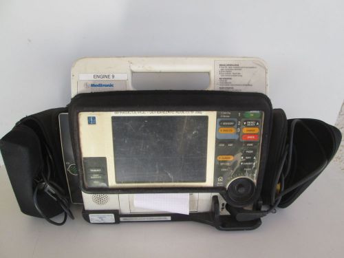 Lifepak 12 monitor powers up with ecg cable biphasic  #2 for sale