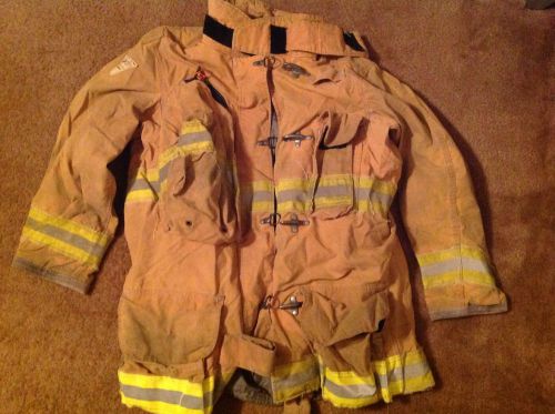 46x35 - firefighter jacket turnout bunker fire gear men 8-3 for sale