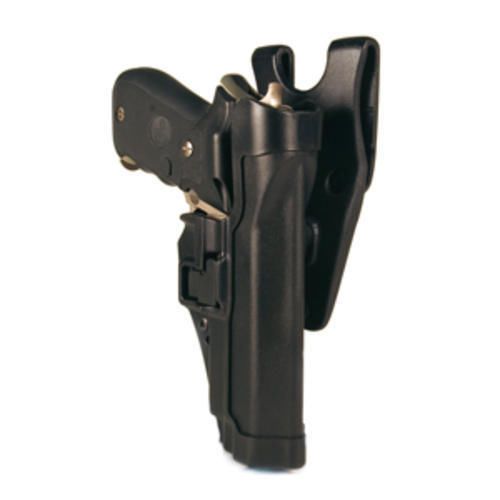 Blackhawk 44h004bk-r level 2 serpa holster beretta 92/96 rh black for sale