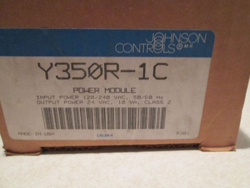 JOHNSON CONTROLS Y350R-1C POWER SUPPLY TRANSFORMER NIB!