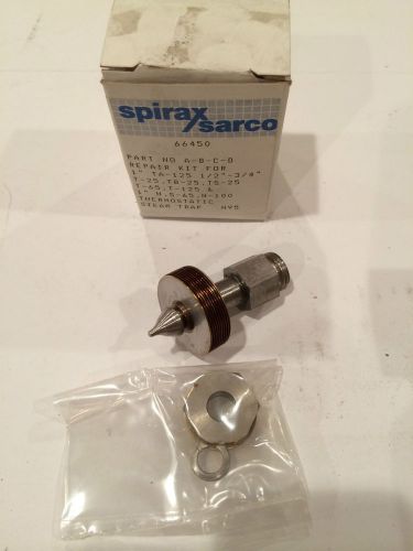 Spirax Sarco 62096 Element Set for 1&#034; T-250 &amp; #9 Thermostatic Steam Trap NEW