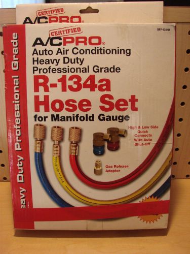 Certified AC Pro R-134a Hose &amp;Fittings Set
