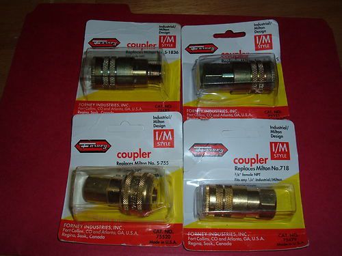FORNEY COUPLERS - 4 PCS.