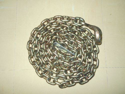 9ft 10,000 lb chain with tie down hook at end