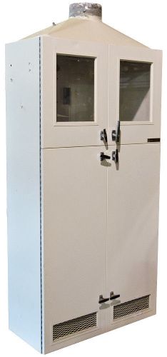 Capco toxic gas bottle tank cylinder safety cabinet, 14&#034;x36&#034;x60&#034; inches for sale