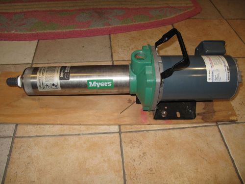 Myers GE High Pressure Multi-Stage Booster Pump 1HP NEW with handle