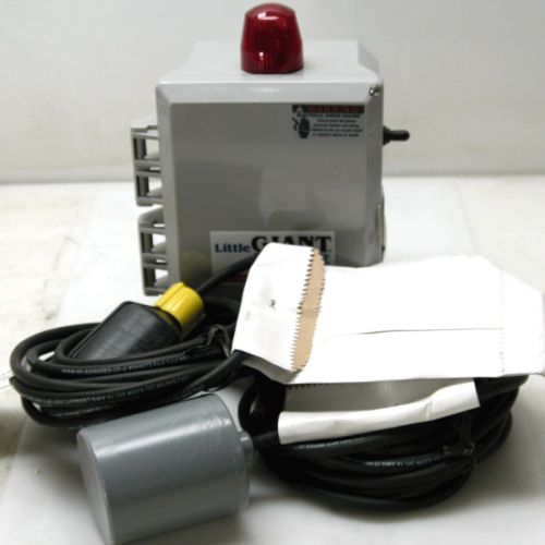 NEW Little Giant 513257 Simplex Alarm System &amp; Pump Control w/ 2 Floats