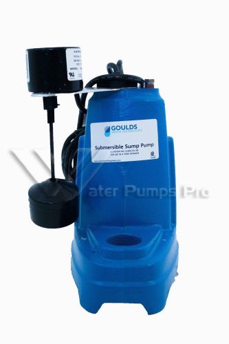Goulds st31a1 1/3 hp 115v submersible waste water sump pump for sale
