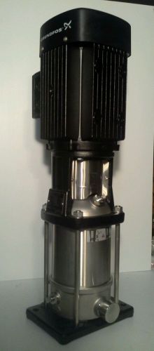 No Reserve Grundfos CRN3-E-P-G-V-HQQV 7.5 HP Stainless Pump #A96840414P10825